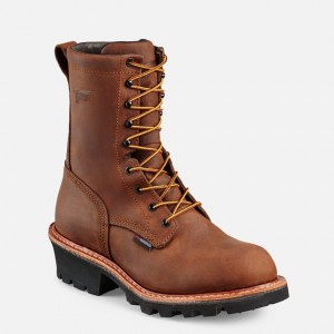 Botas de Trabajo Red Wing LoggerMax Hombre | 45OTLXMUQ