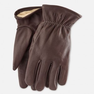 Guantes Red Wing Lined Buckskin Cuero | 92LOZBVIQ