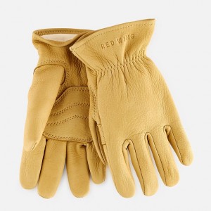 Guantes Red Wing Lined Buckskin Cuero | 91ODJCRSE