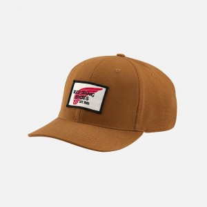 Sombreros Red Wing Embroidered Logo Ball | 09ENODAUI