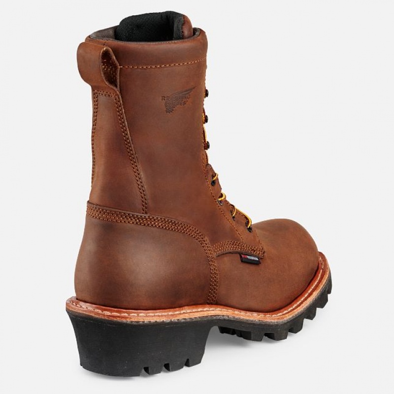 Botas de Trabajo Red Wing LoggerMax Hombre | 45OTLXMUQ