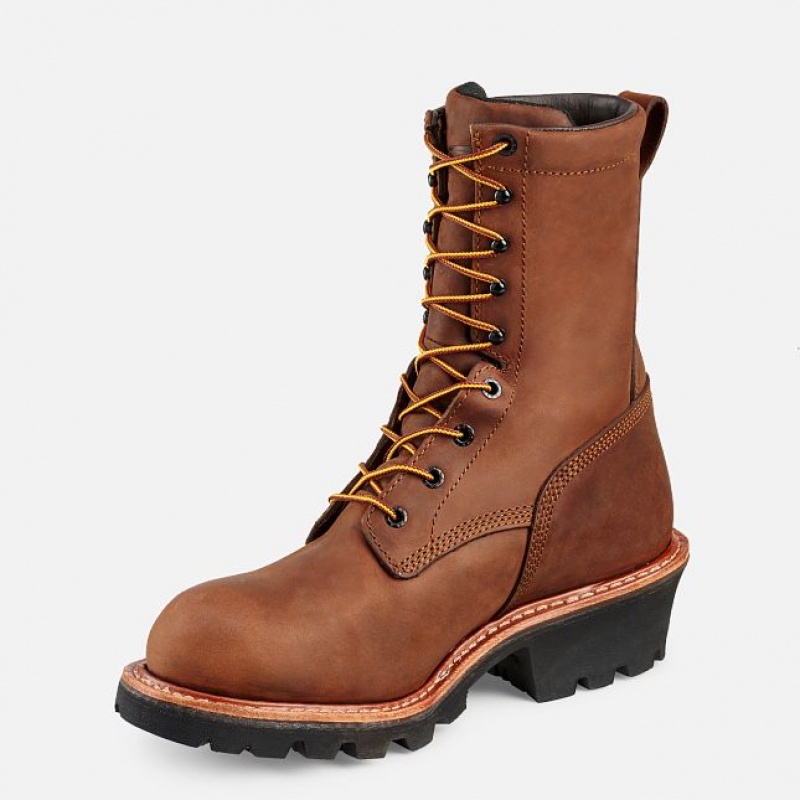 Botas de Trabajo Red Wing LoggerMax Hombre | 45OTLXMUQ