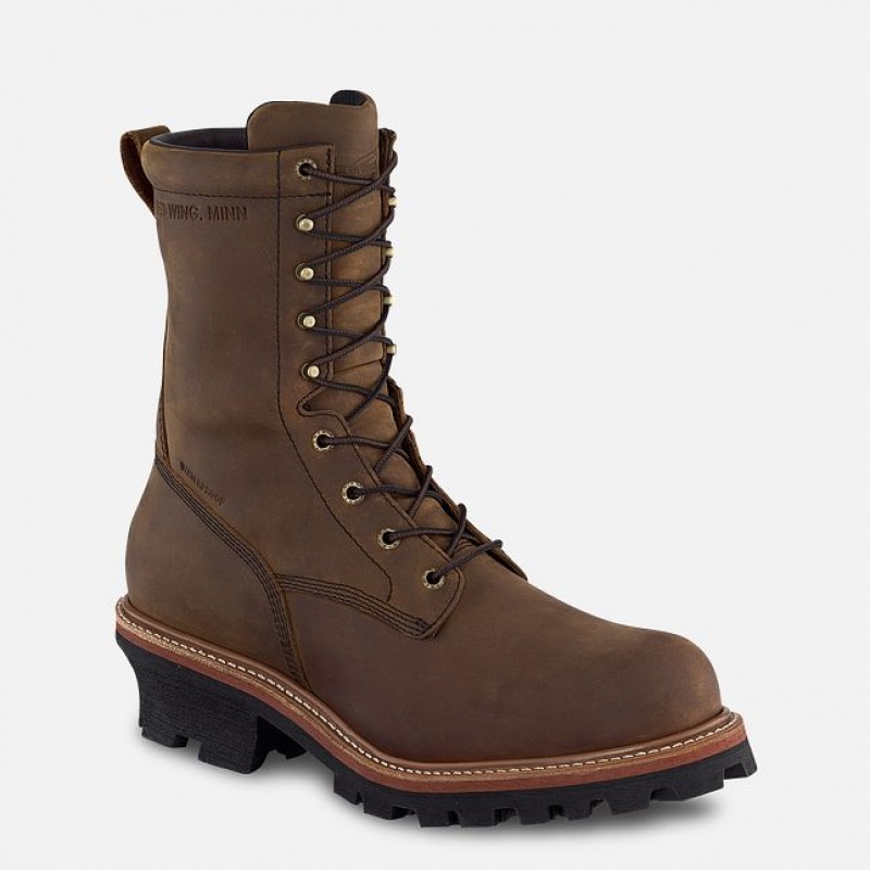 Botas de Trabajo Red Wing LoggerMax Hombre | 72URAGCZK