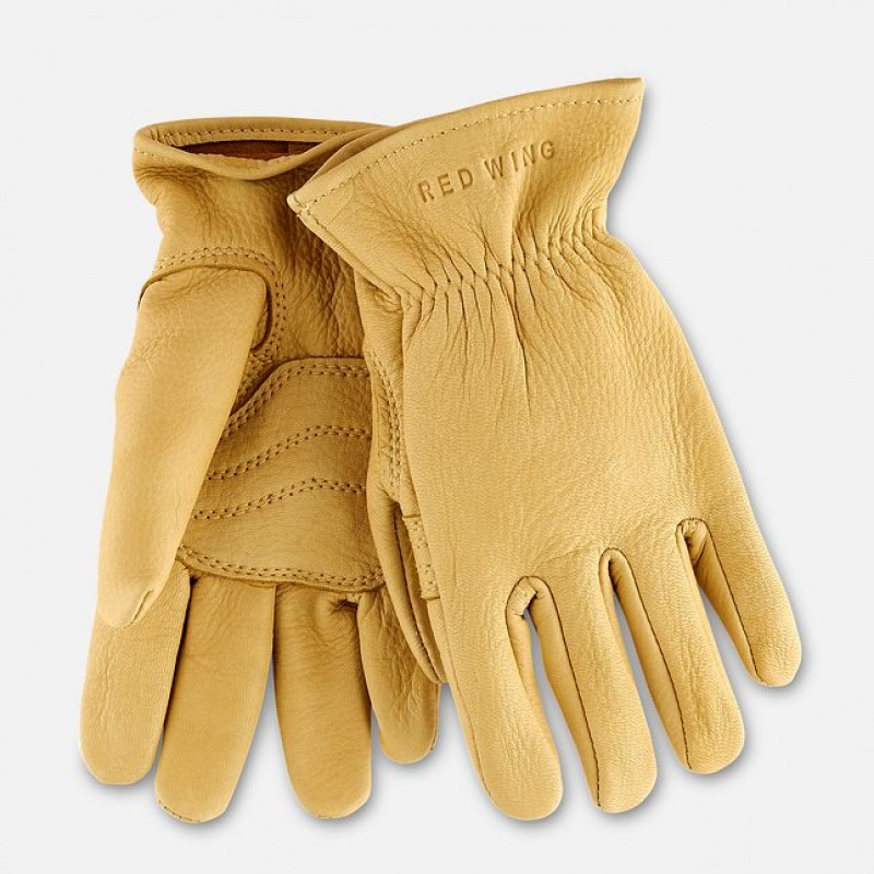 Guantes Red Wing Unlined Buckskin Cuero | 35YXPTZLS